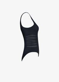 One-piece swimming costume Vienna - Midnight
