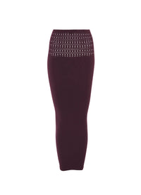 Jupe - Aubergine