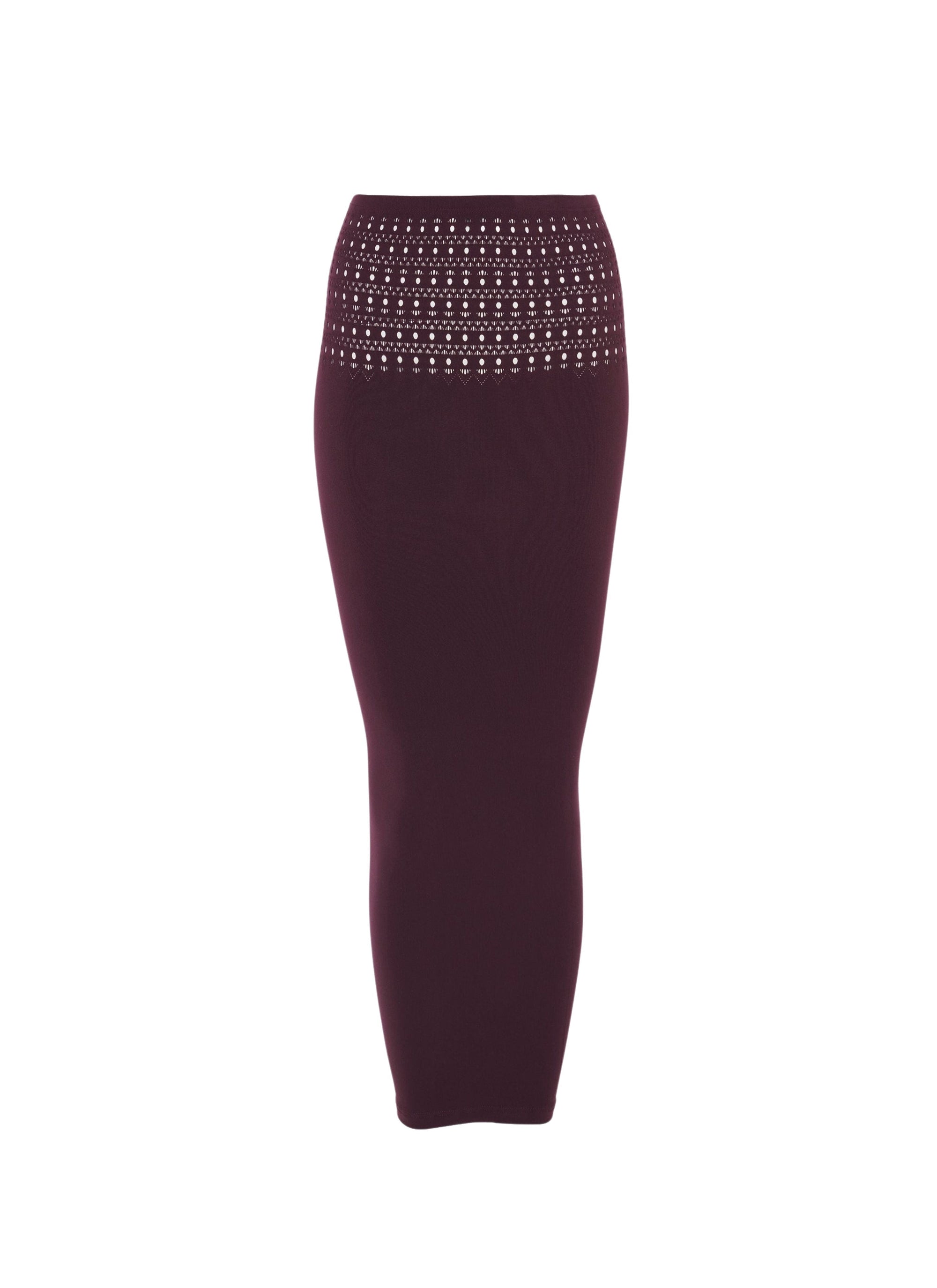 Jupe - Aubergine