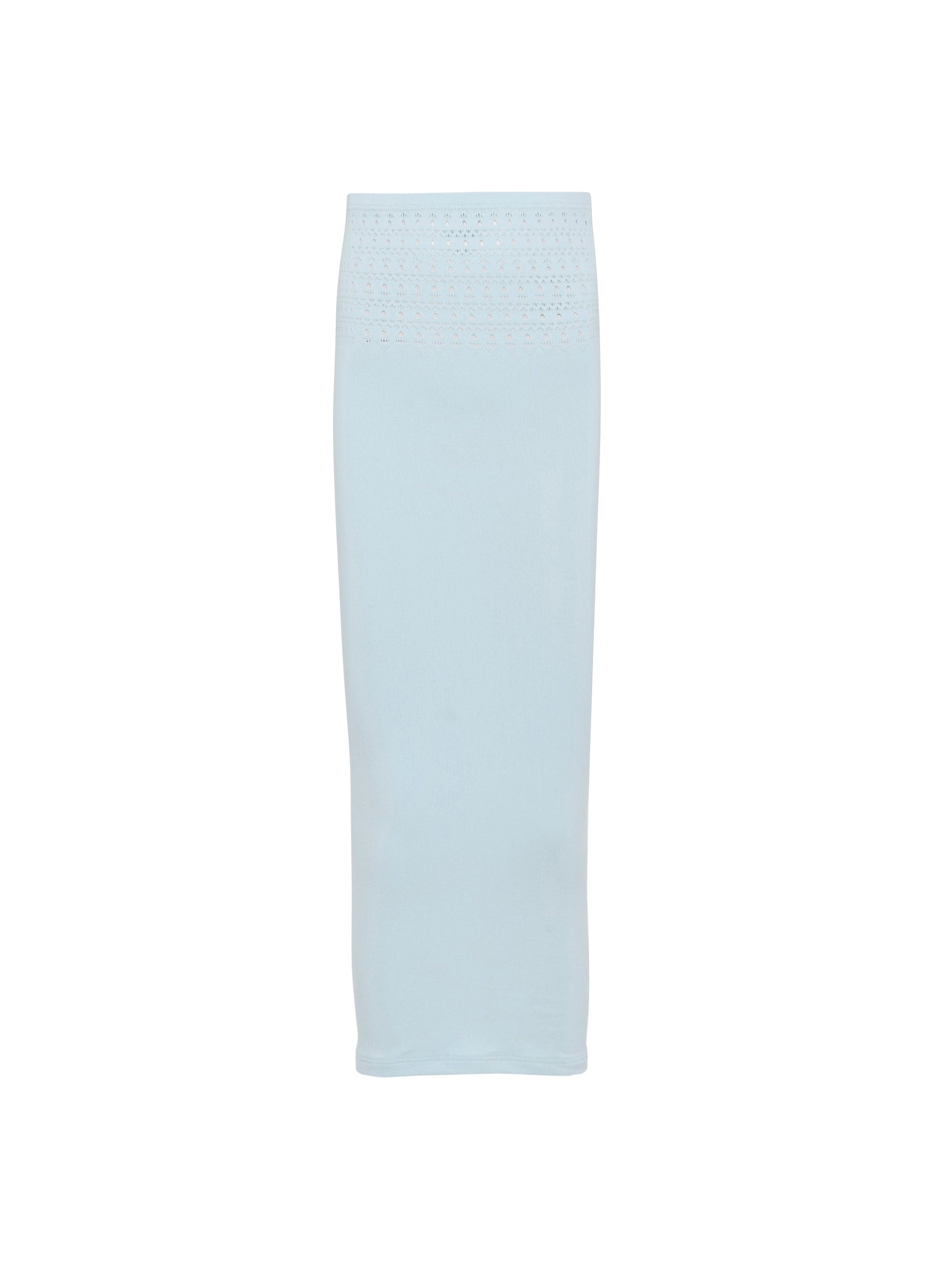 Jupe tube de bain sans couture - Bleu Ciel