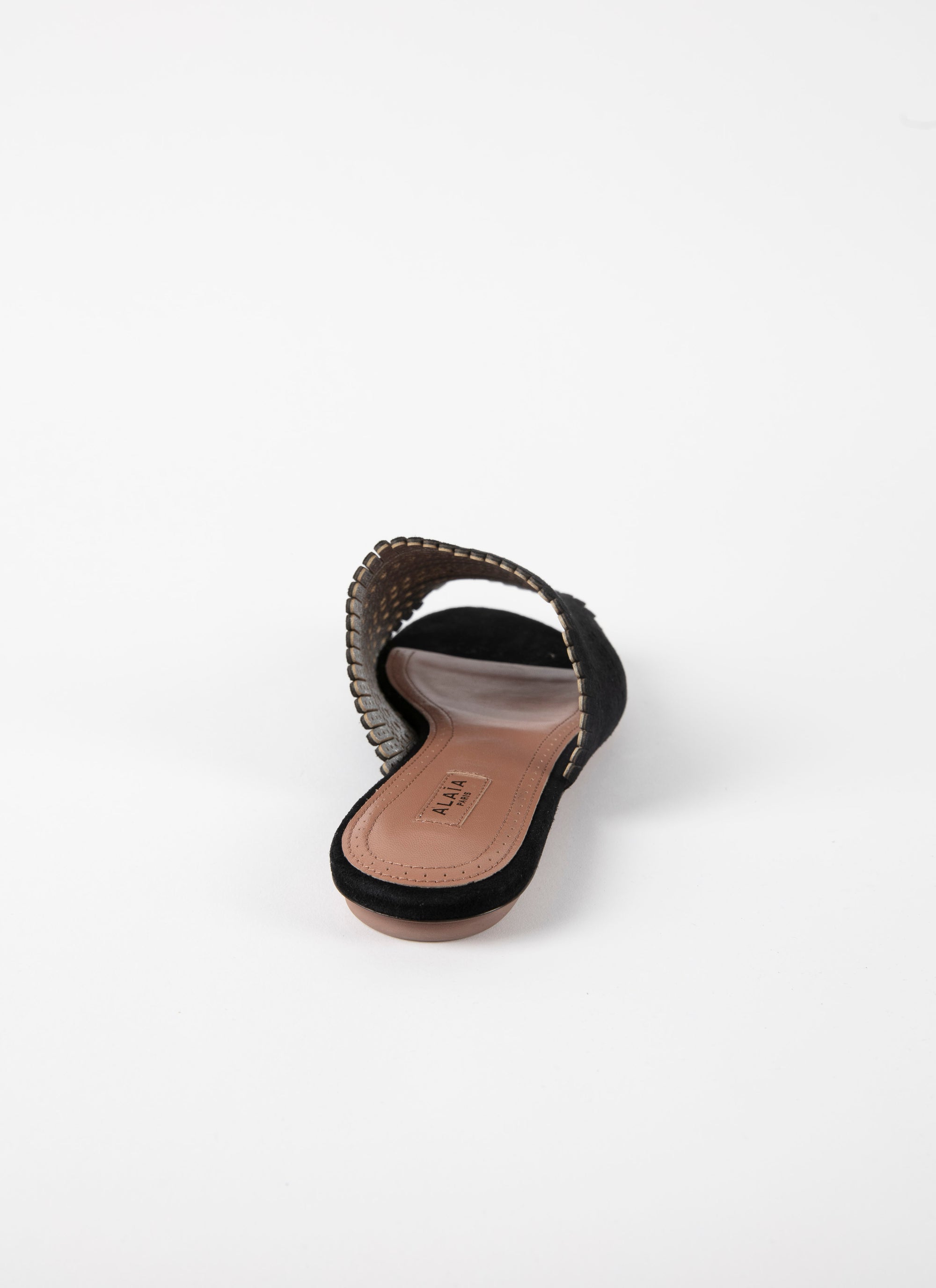 Sandales en cuir - Noir