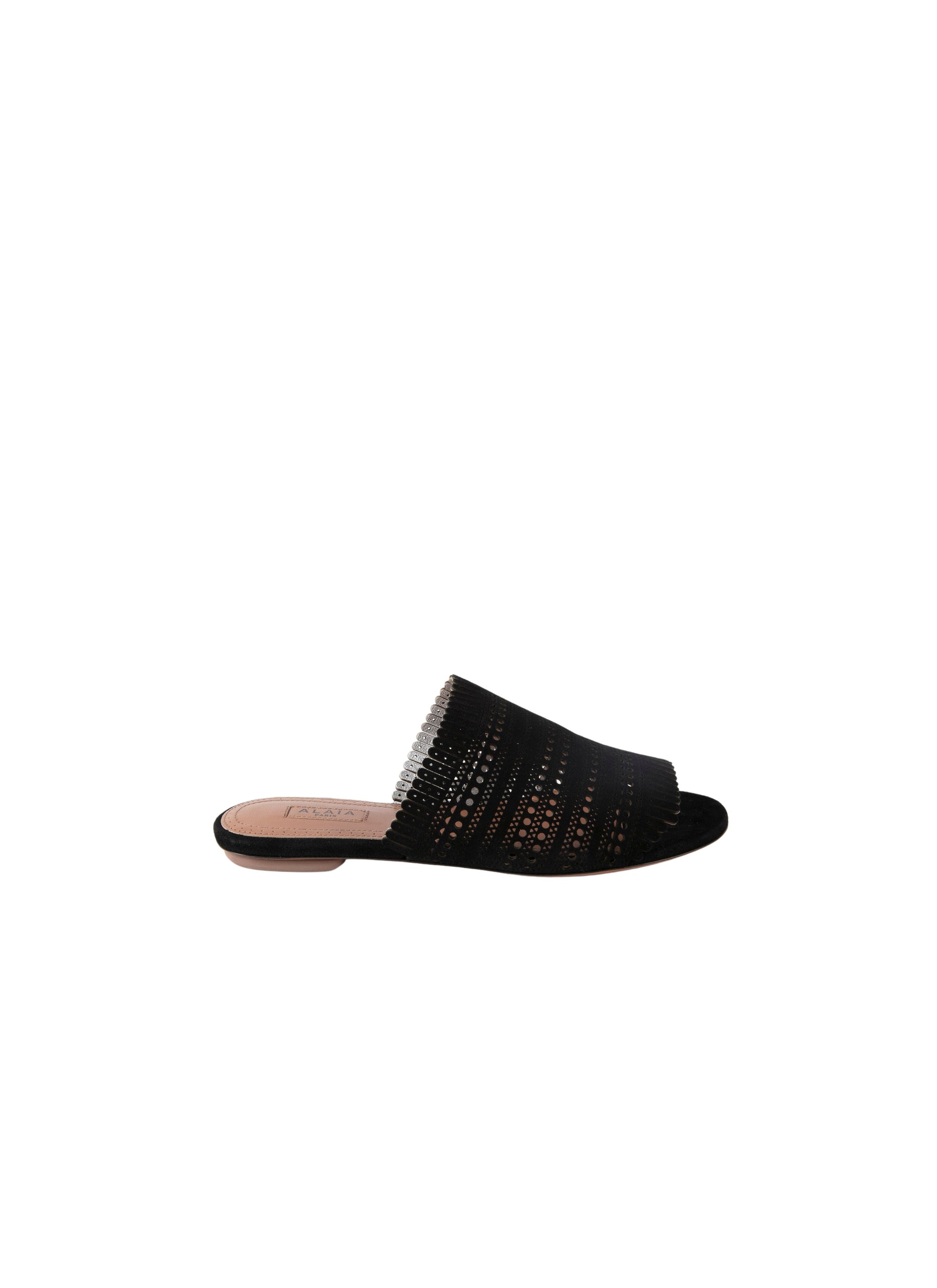 Sandales en cuir - Noir
