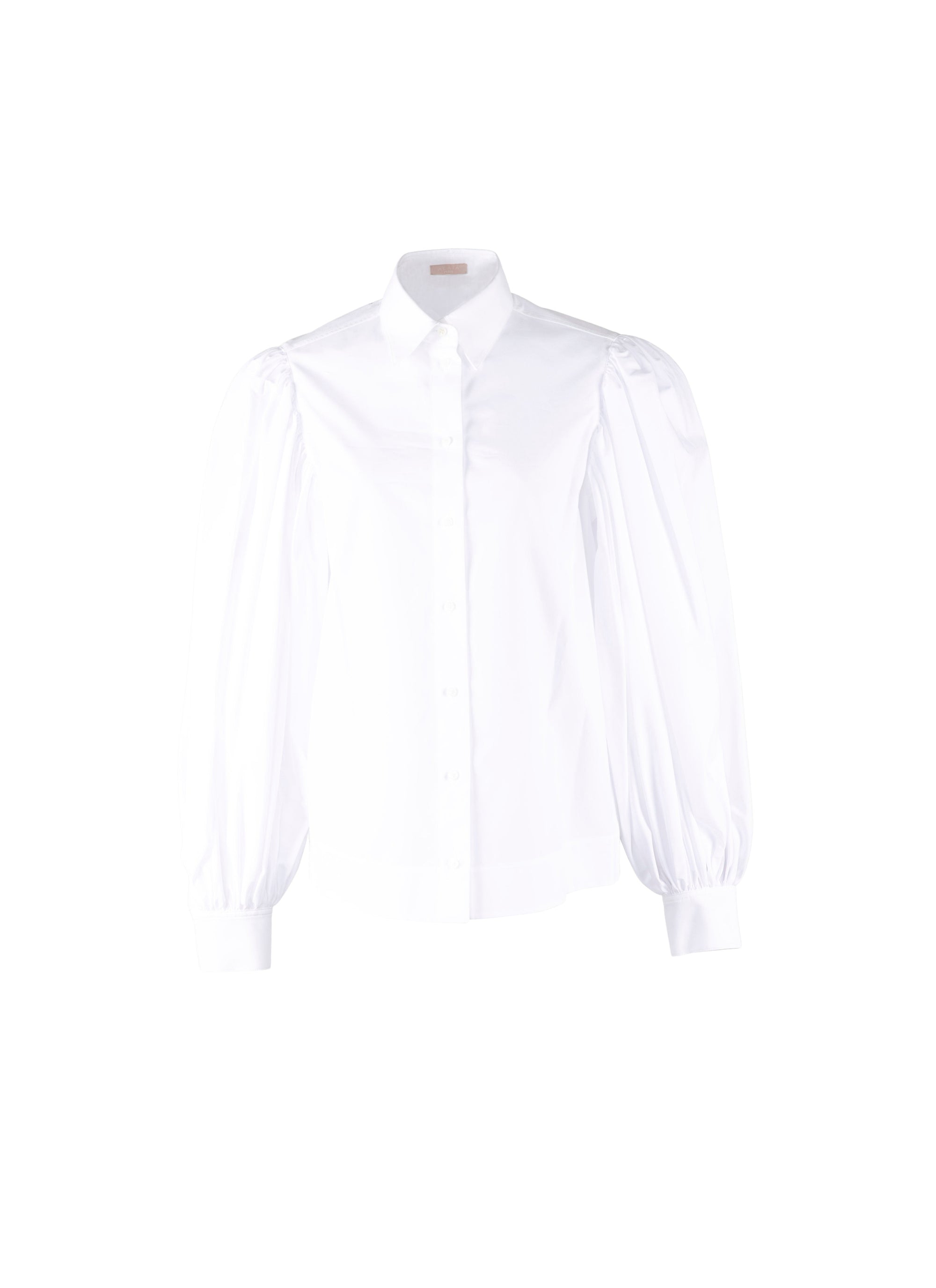 Puff sleeve shirt - White