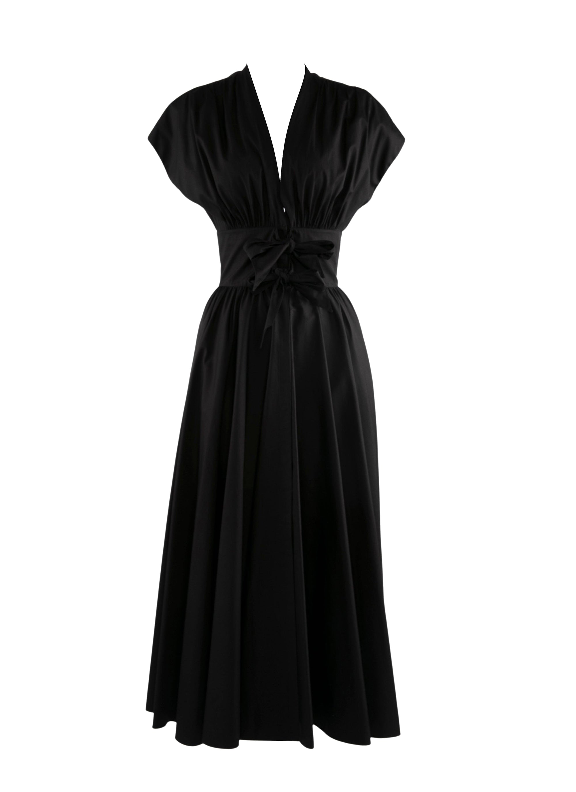 Midi dress - Black intense
