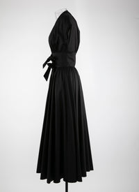 Midi dress - Black intense