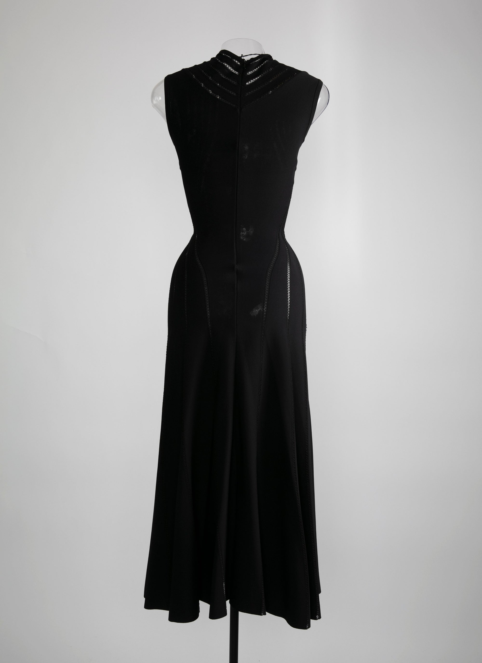 Flowing maxi dress - Black intense