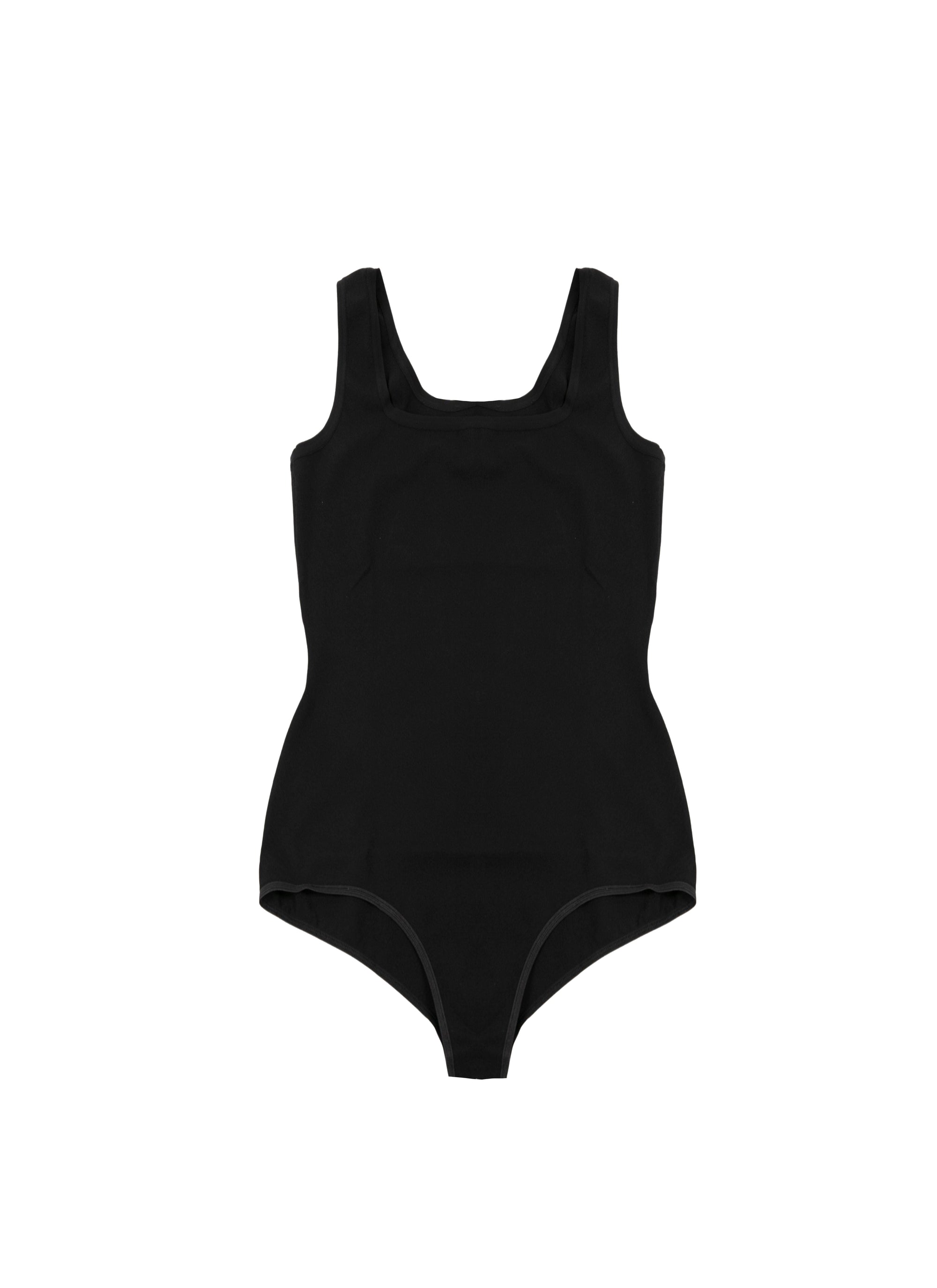 Body classique à bretelles - Noir