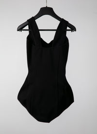 Body sans manches Vénus - Noir