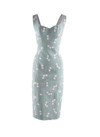 Robe légère à pois - Bleu & Rose
