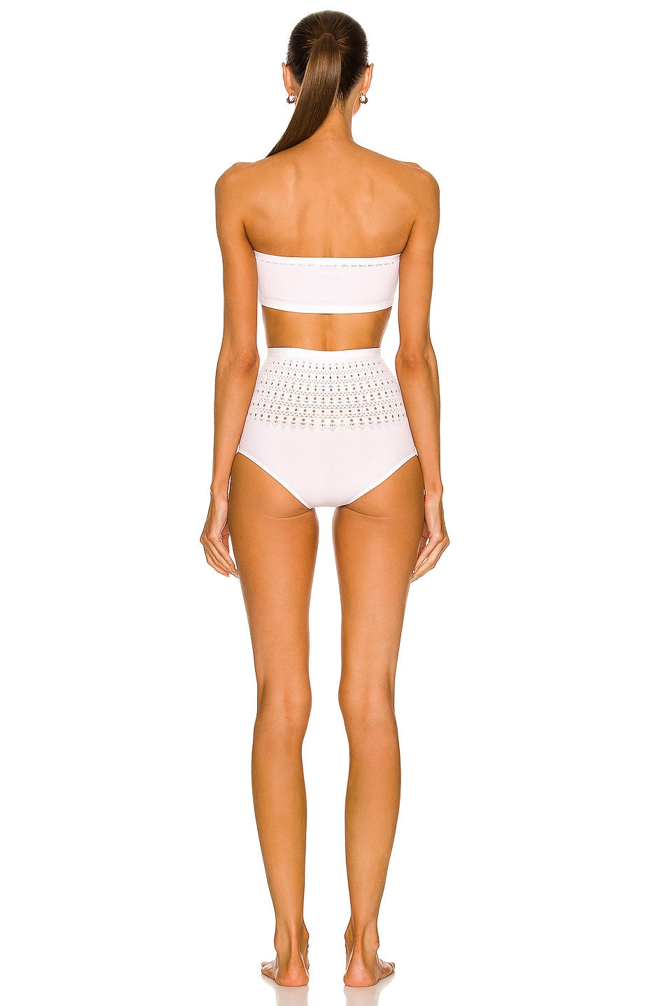 Maillot de bain bikini sans coutures - Camel foncé