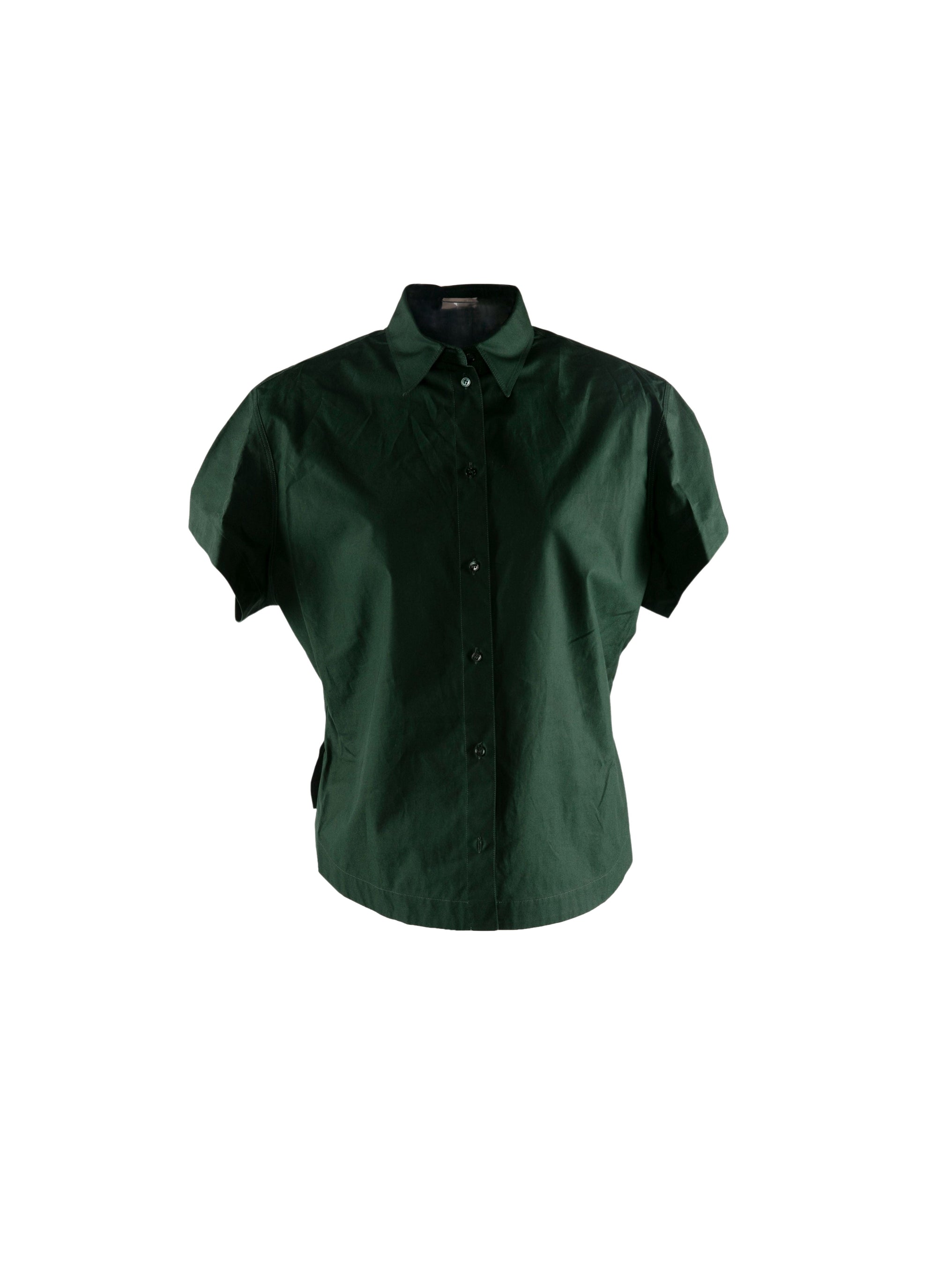 Chemise classique à manches courtes - Sapin