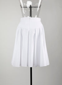 Openwork skirt - White