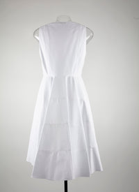 Trapeze dress - White