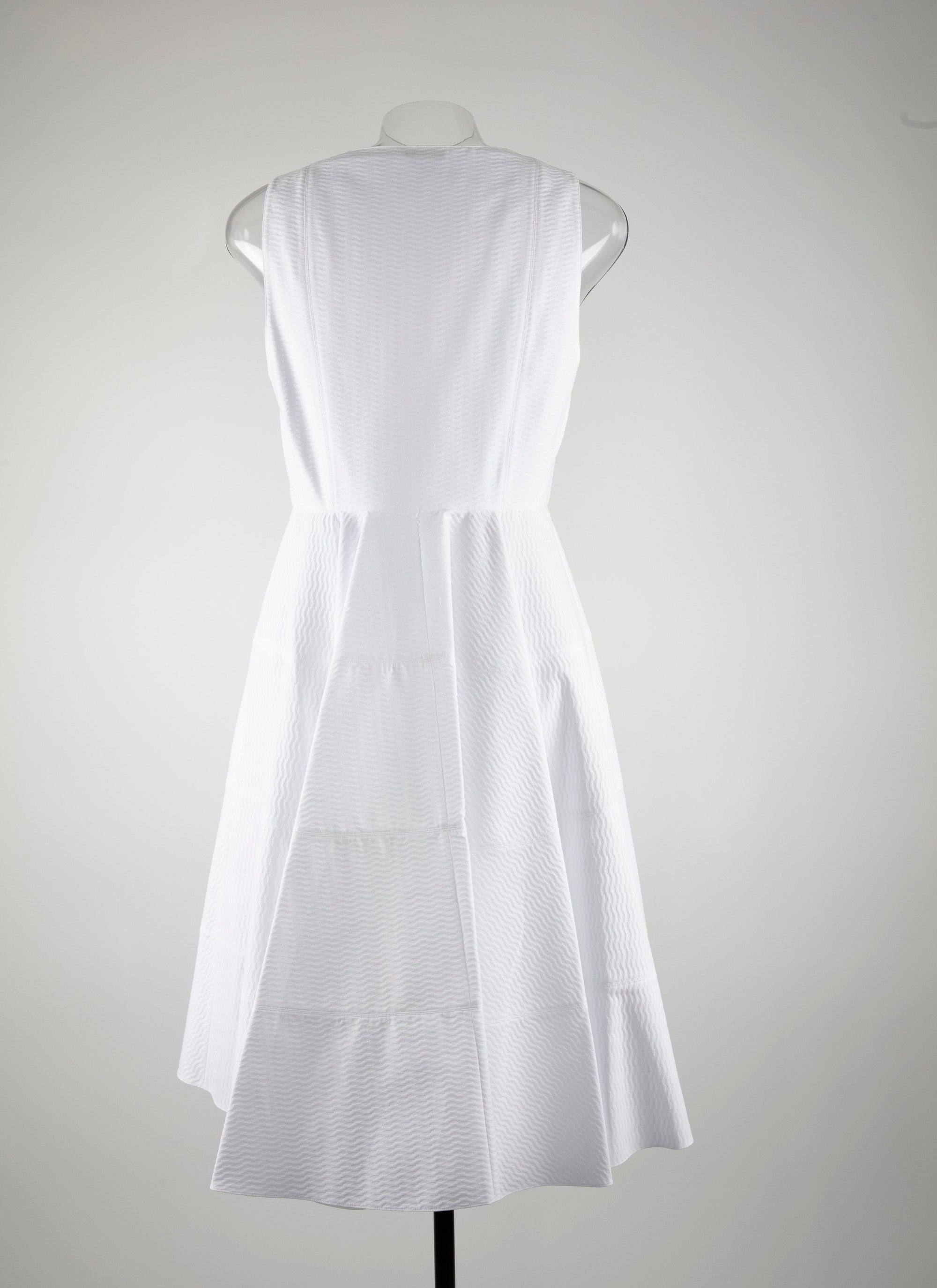 Trapeze dress - White