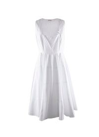 Trapeze dress - White