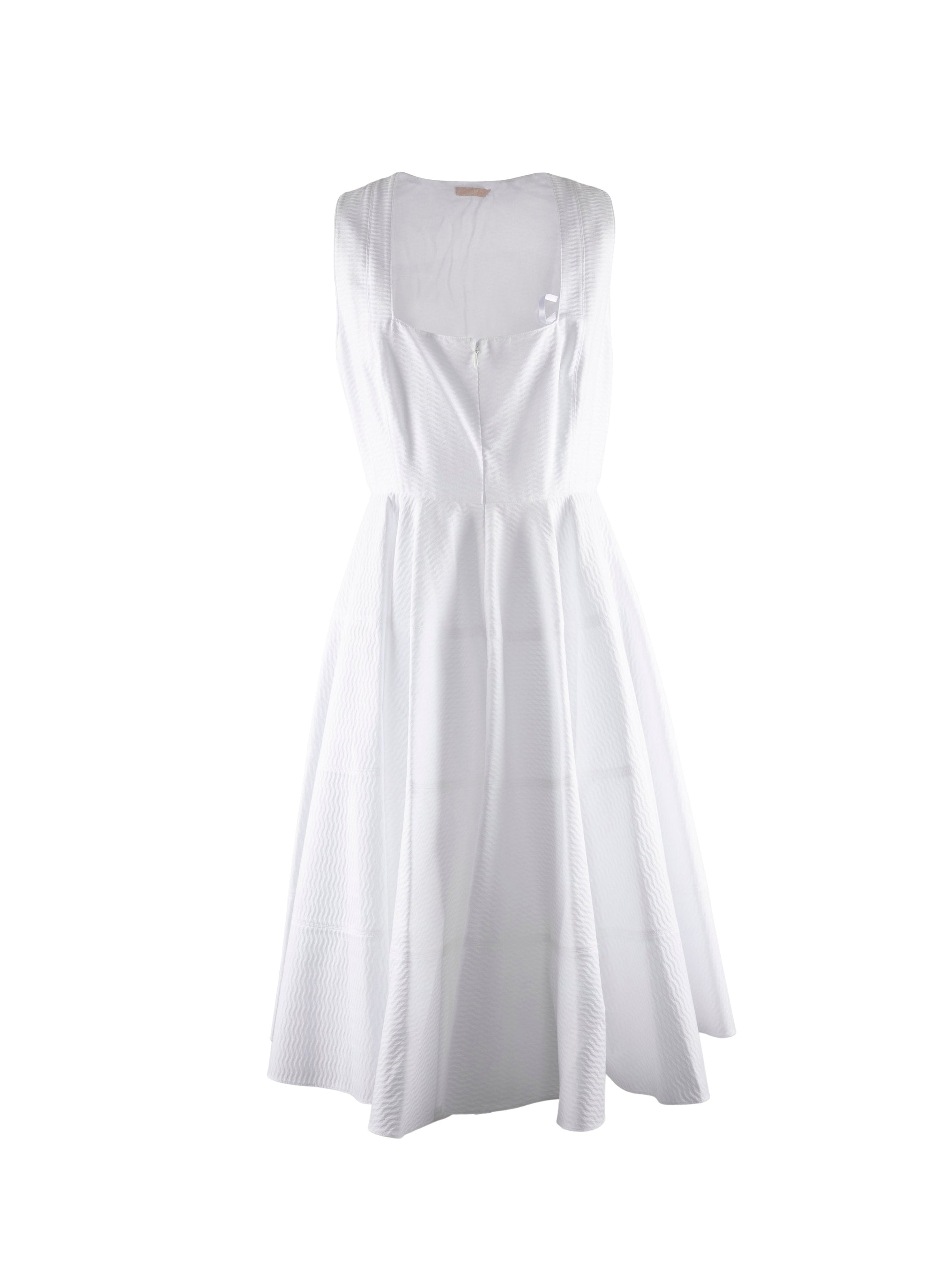 Trapeze dress - White