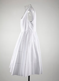 Trapeze dress - White