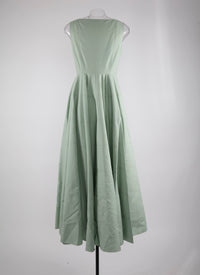 Robe longue sans manches - Celadon