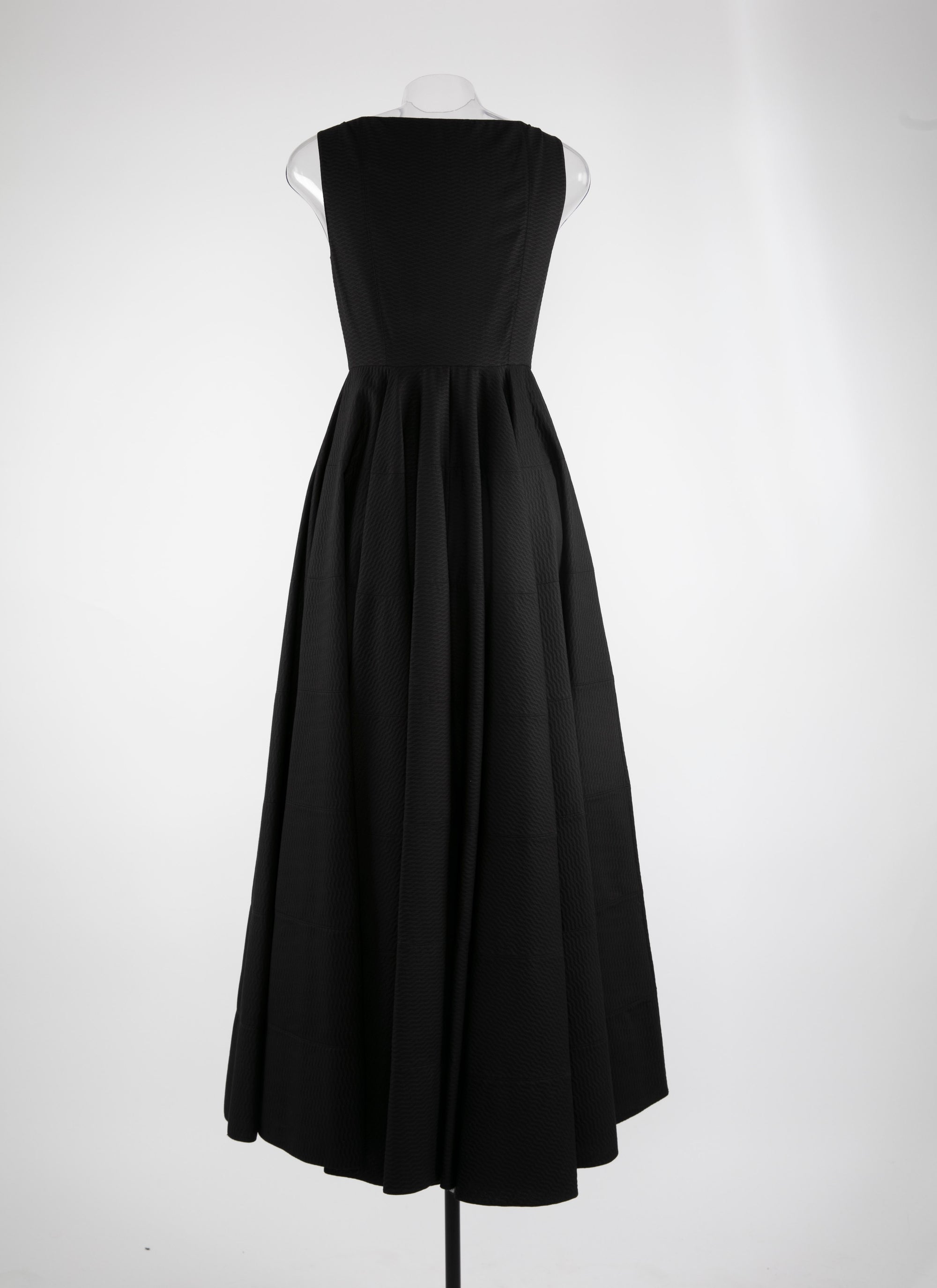 Sleeveless maxi dress - Black intense