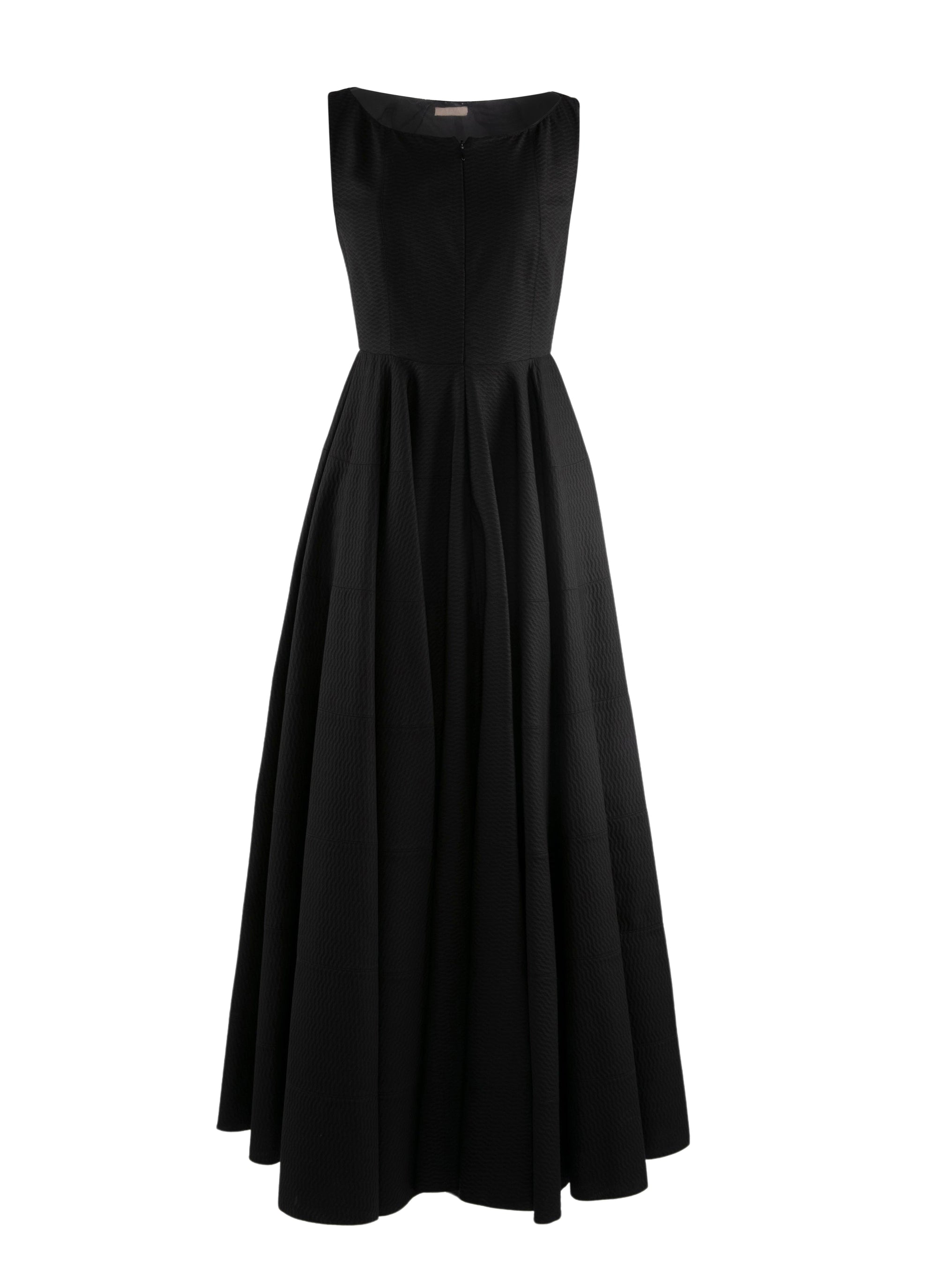 Sleeveless maxi dress - Black intense