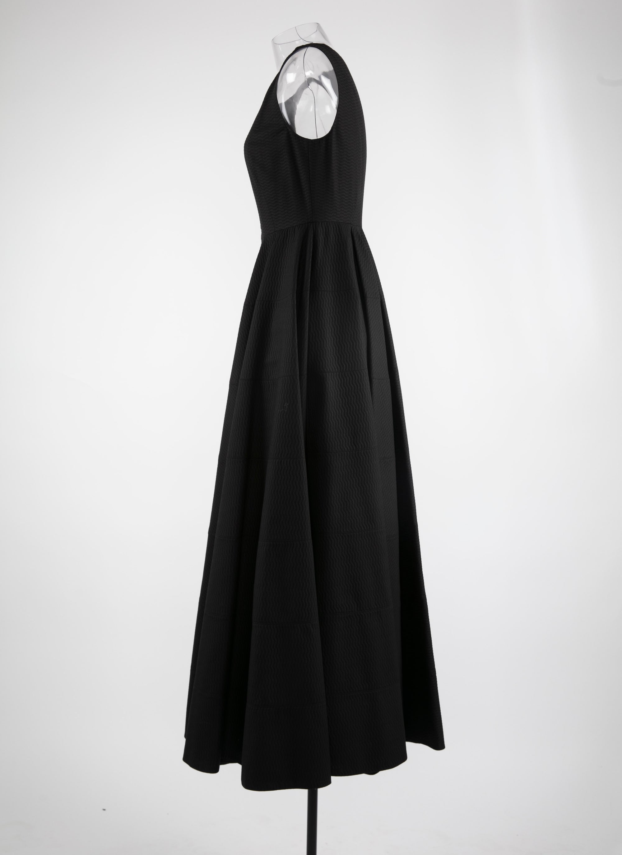 Sleeveless maxi dress - Black intense