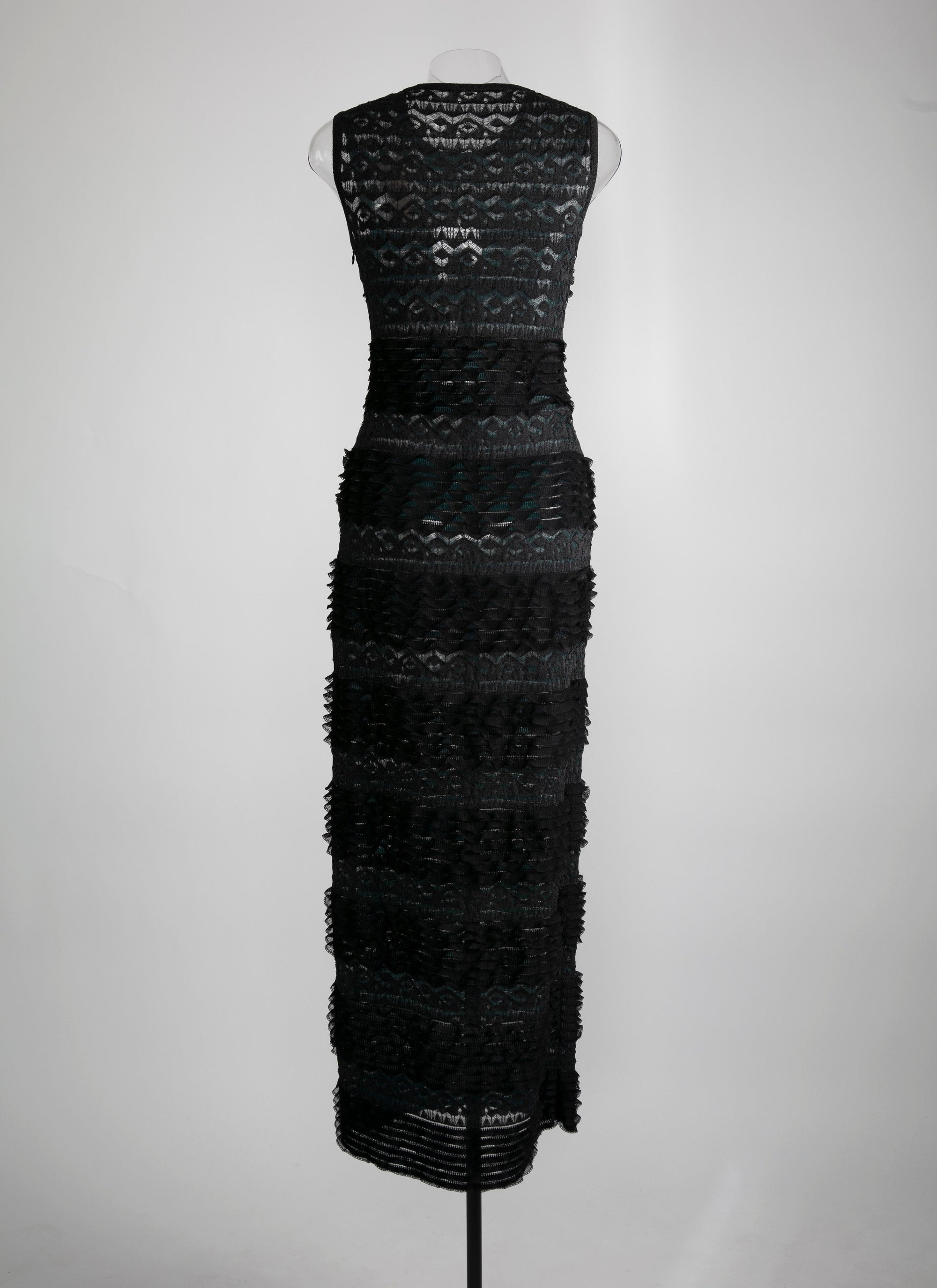 Panel dress - Black & Blue