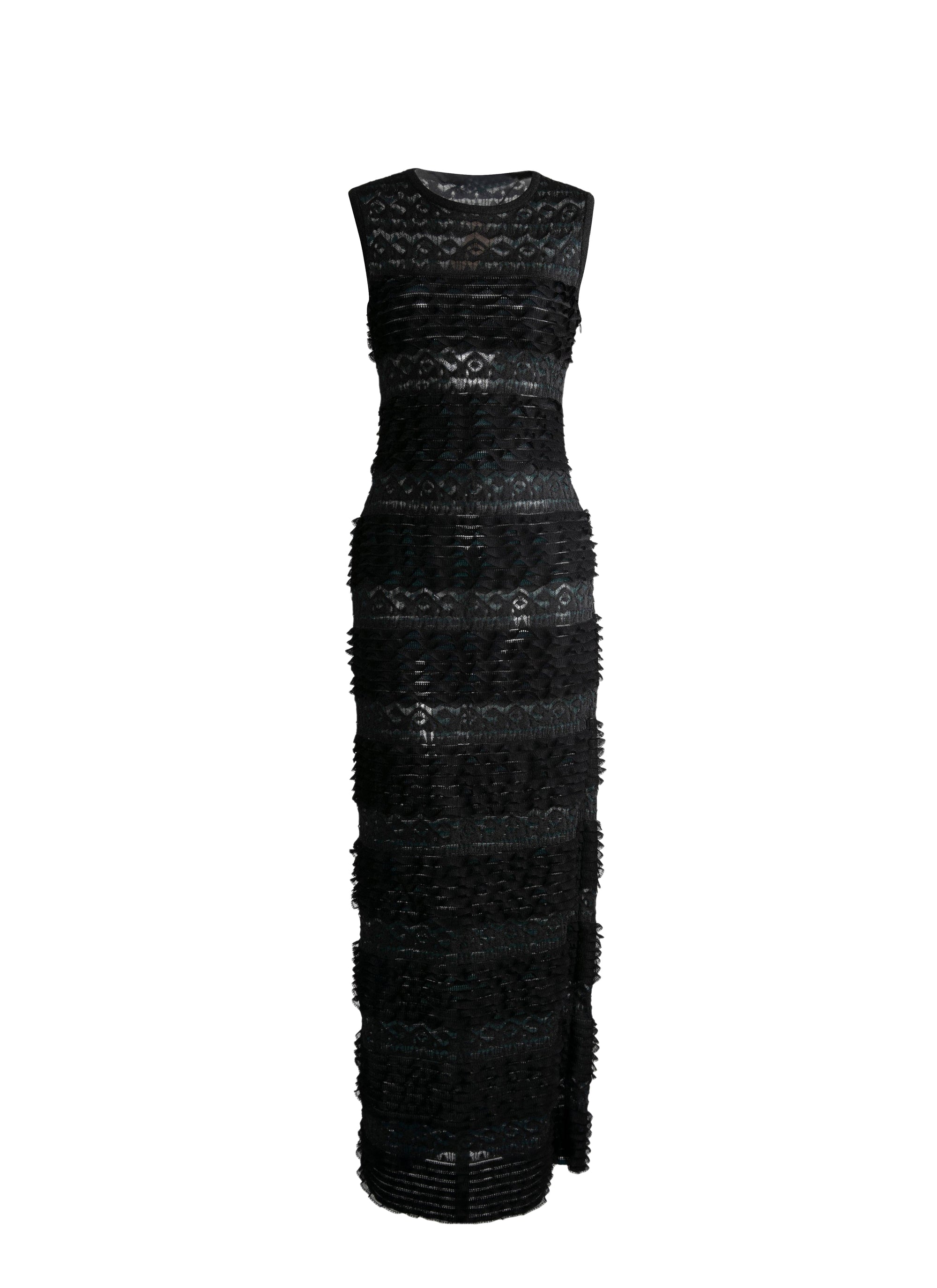 Panel dress - Black & Blue