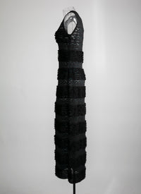 Panel dress - Black & Blue