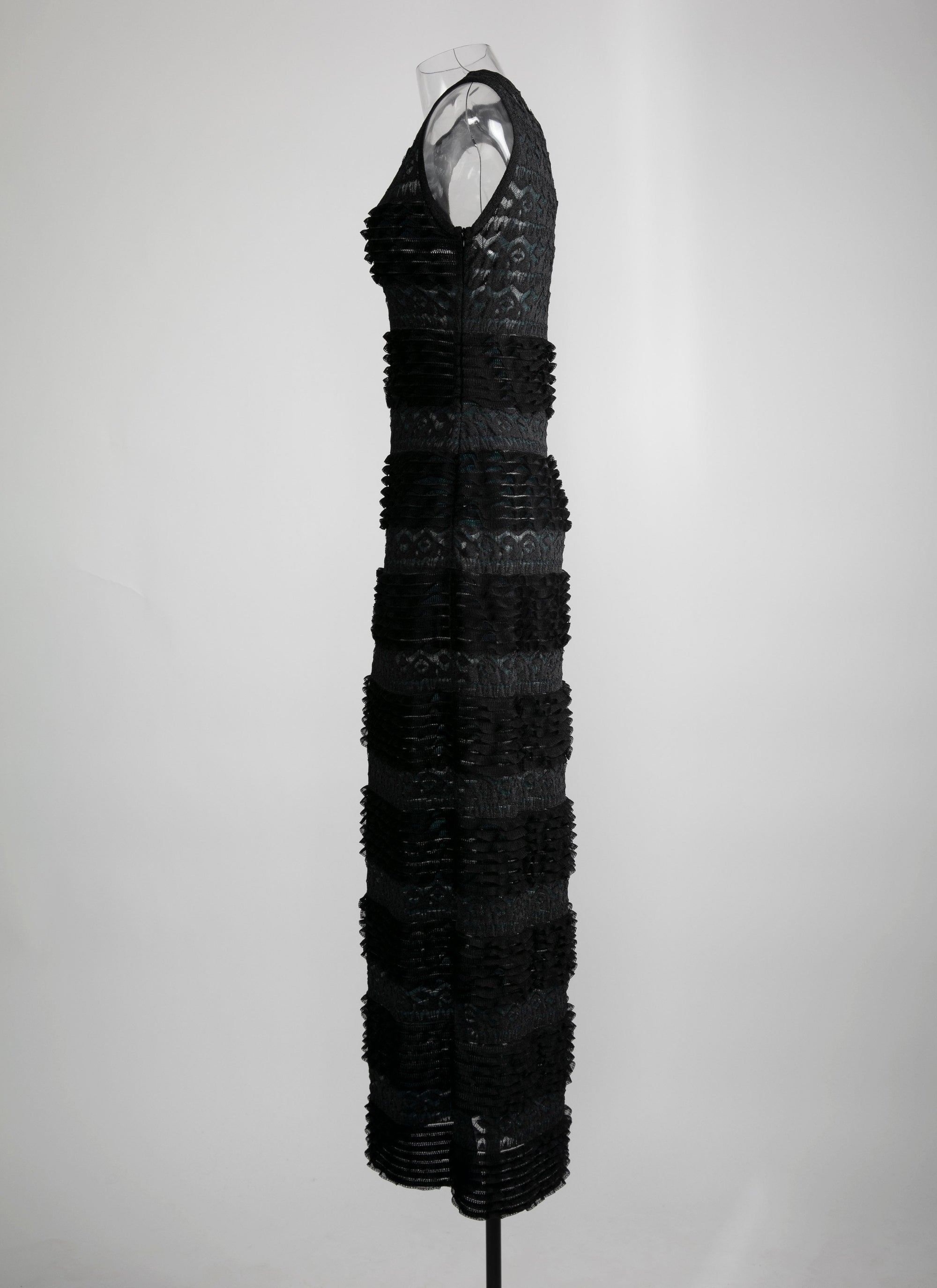 Panel dress - Black & Blue