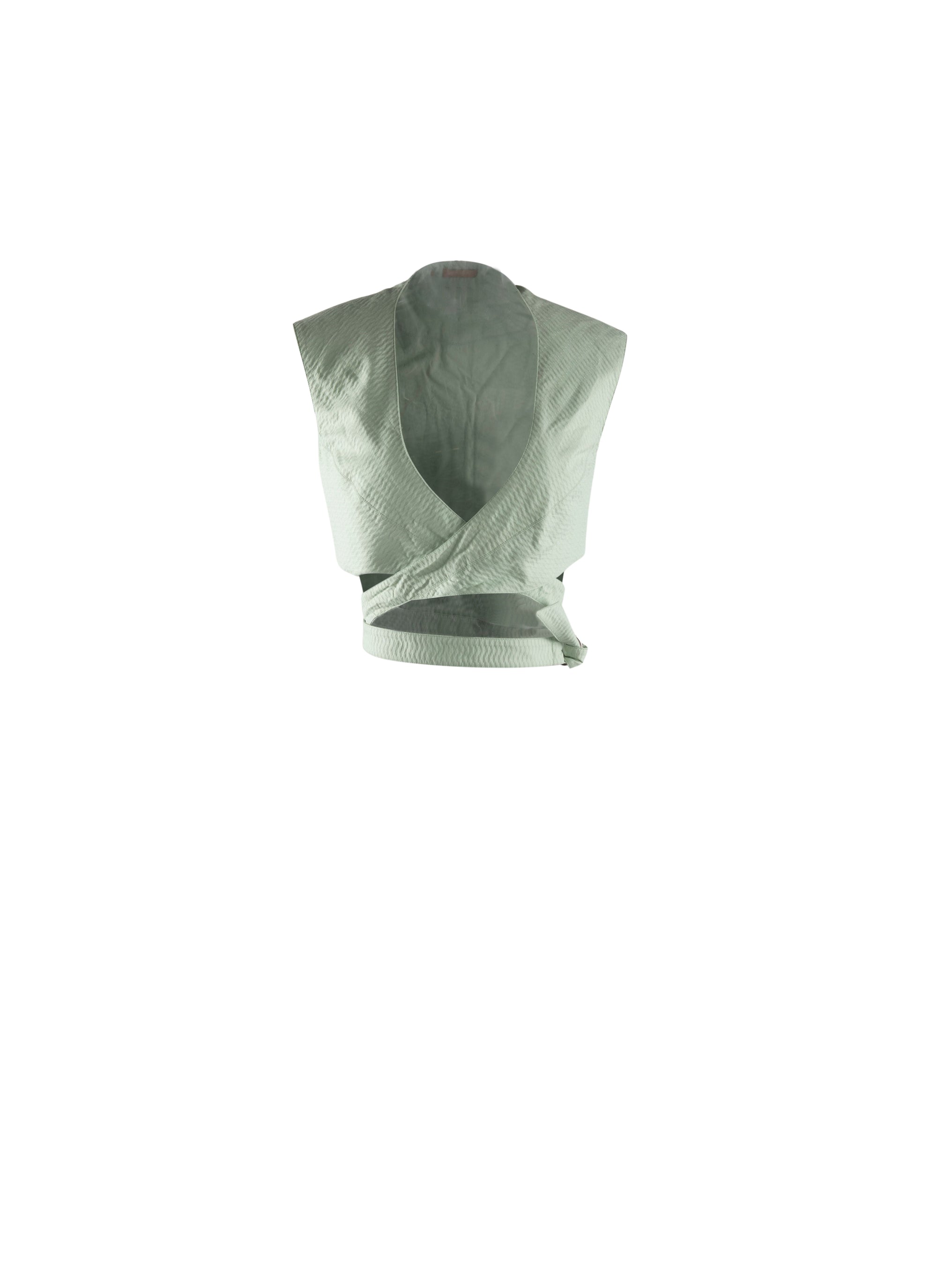 Sleeveless top - Celadon