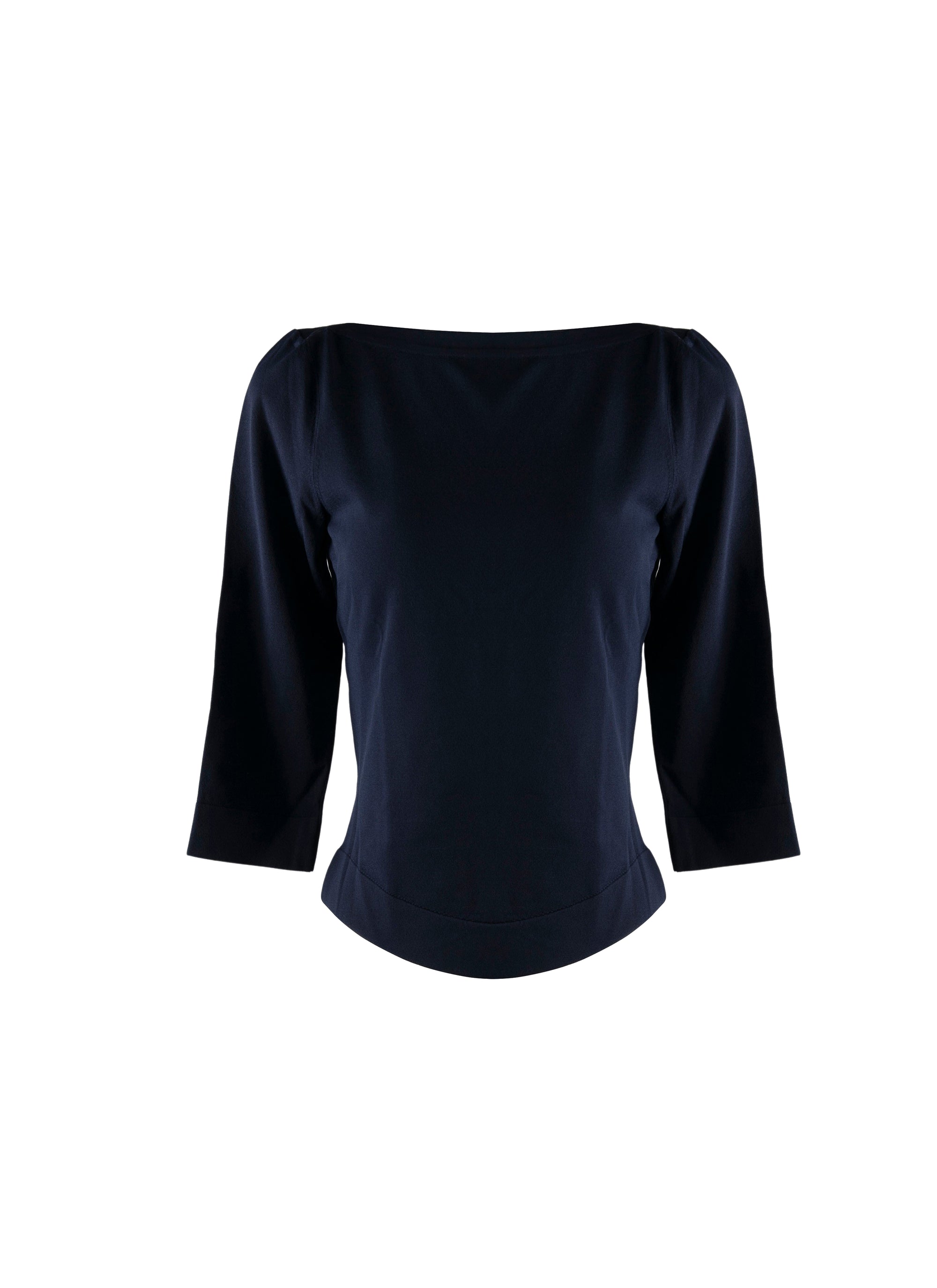 3/4 sleeve knitted jumper - Night