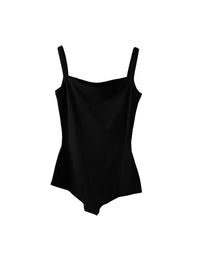 Strapless bodysuit - Black intense