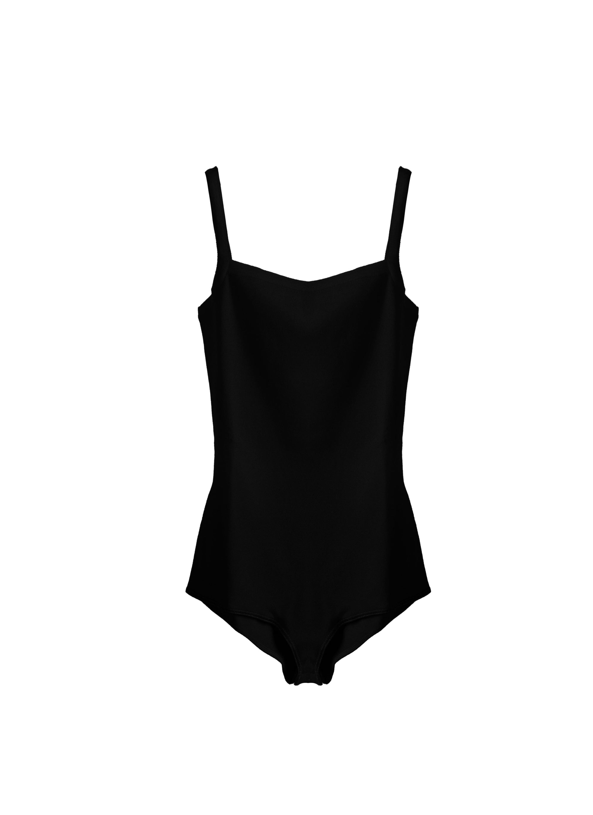 Strapless bodysuit - Black intense