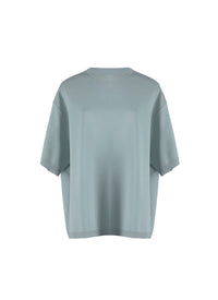 Oversized knitted jumper - Lagoon