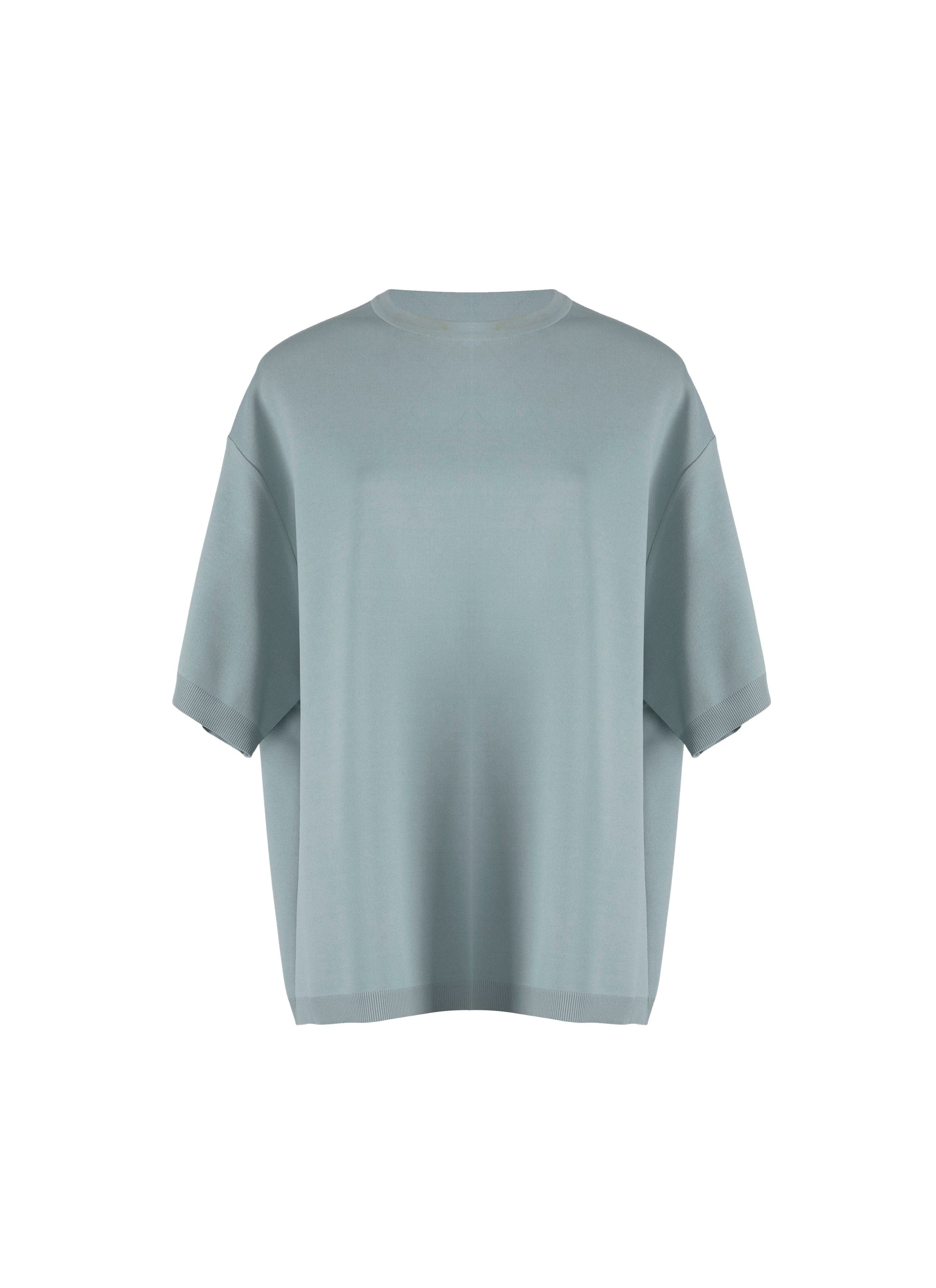Oversized knitted jumper - Lagoon