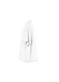 Oversized knitted jumper - White