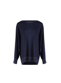 Pull Delphes en maille - Nuit