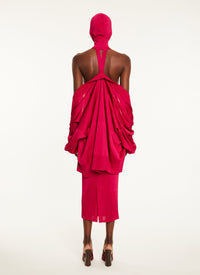 Robe longue à manches longues - Noir Alaïa