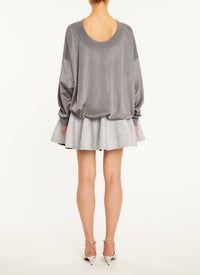 Long sleeve jumper - Steel
