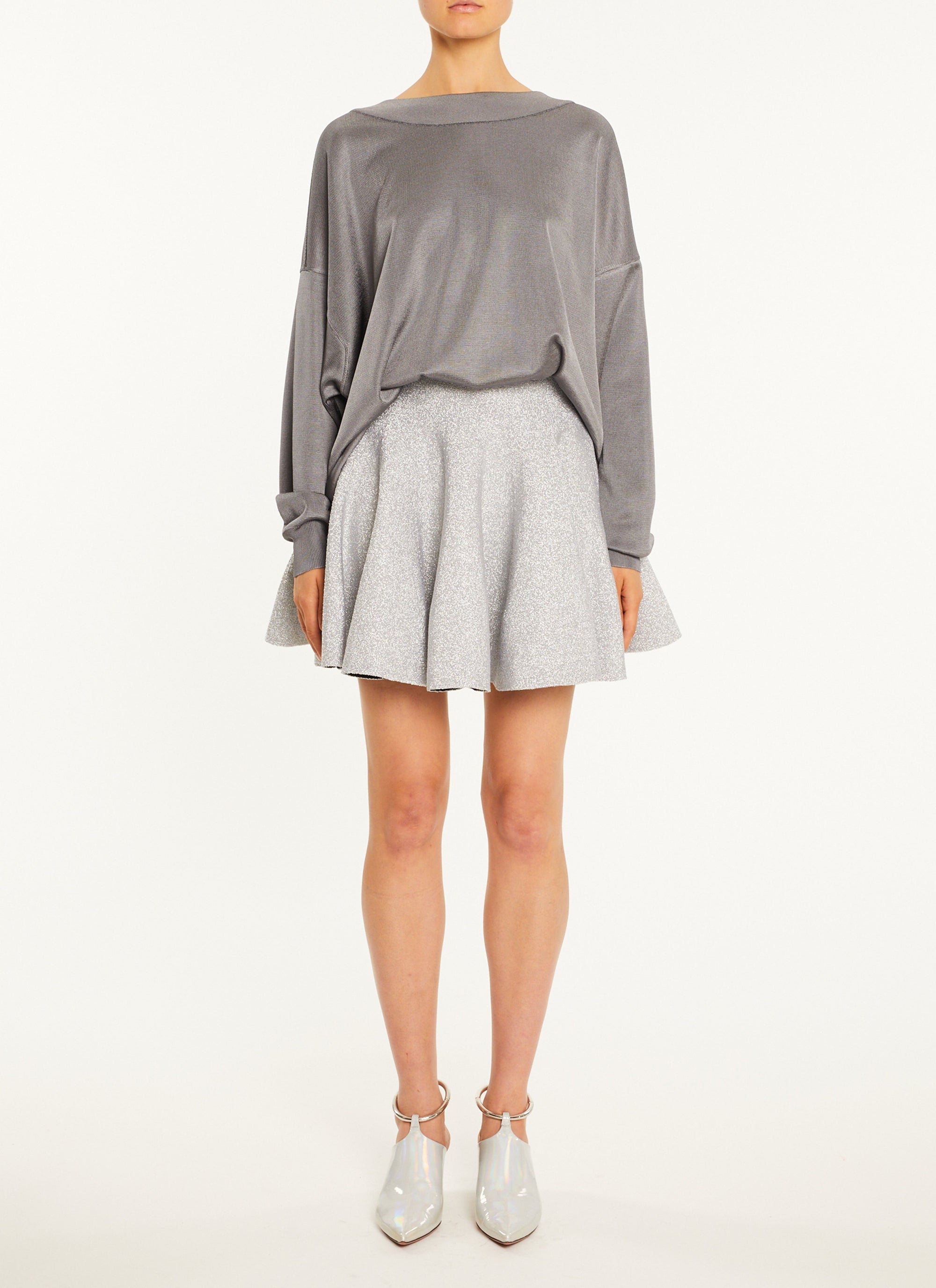 Long sleeve jumper - Steel