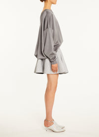 Long sleeve jumper - Steel