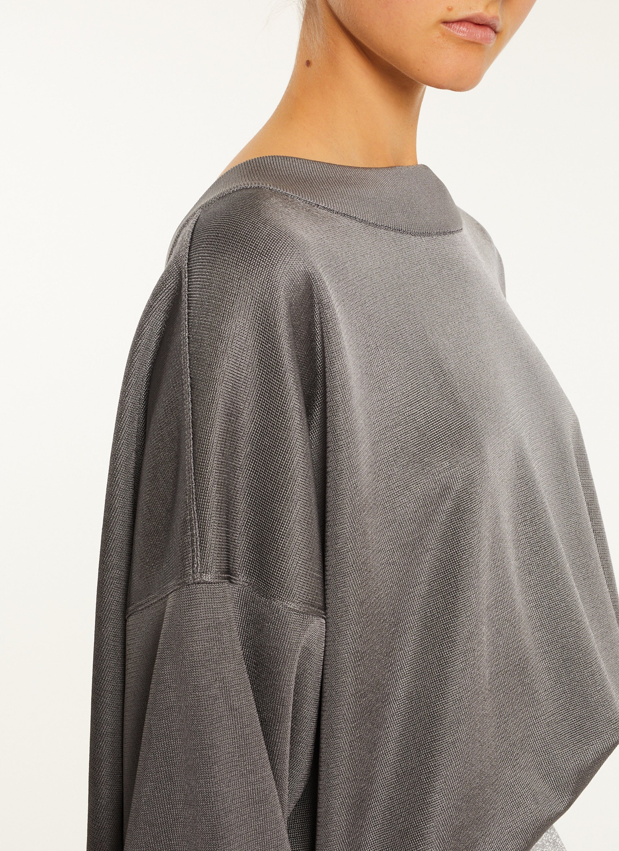 Long sleeve jumper - Steel