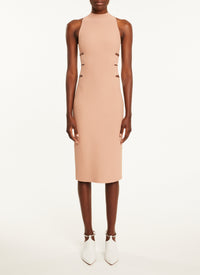 Sleeveless dress with cut-outs - Bois de Rose