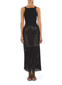Sleeveless Maxi Dress Kalimba - Black