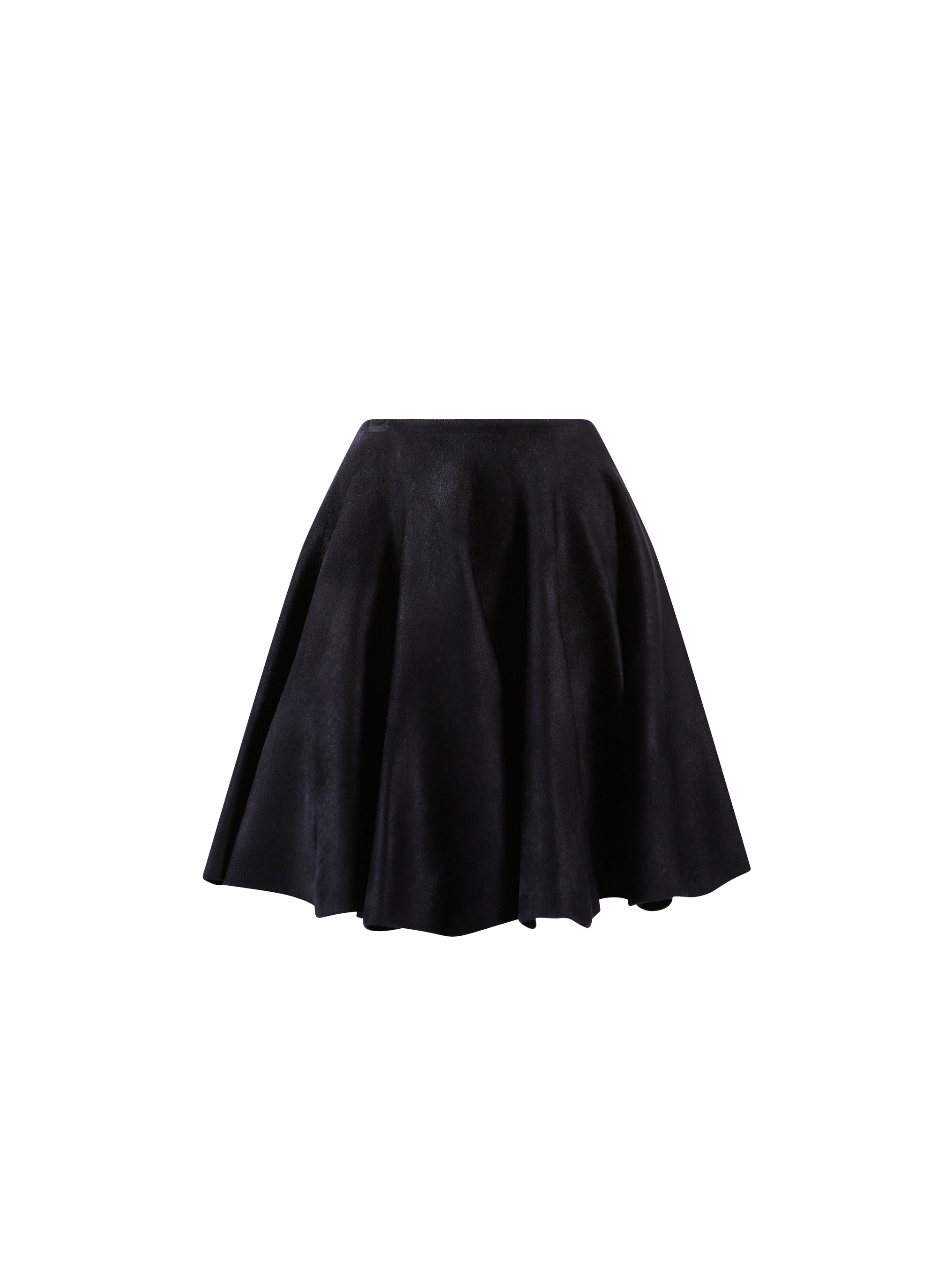Velvet short skirt - Night