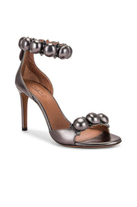 Sandales Bombe 90 en cuir - Cendre