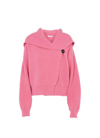 Cardigan à manches longues en laine et cachemire - Candy