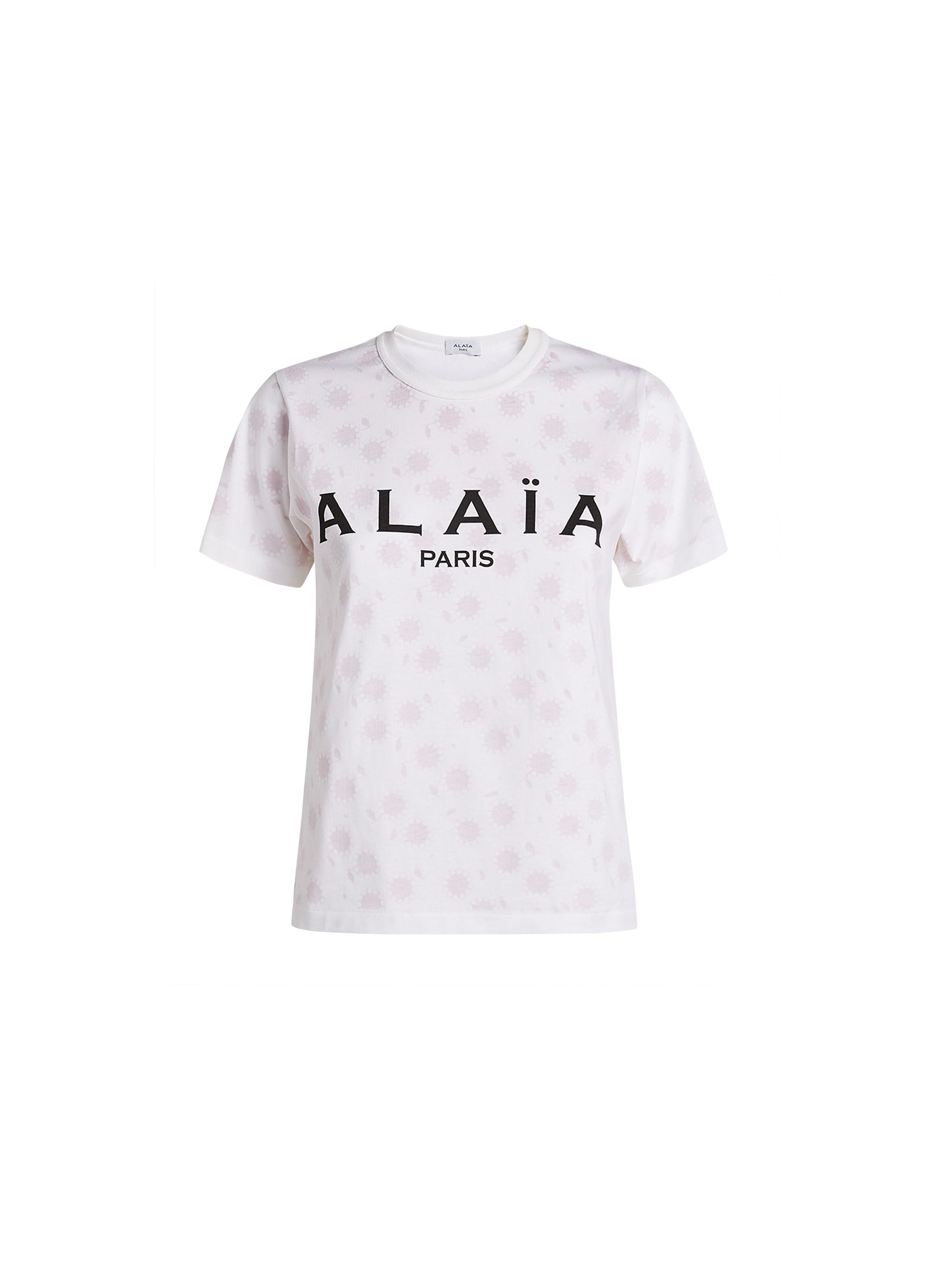 Alaïa Paris T-shirt - White & Red