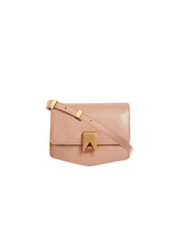 Leather Dad Bag - Antique Pink