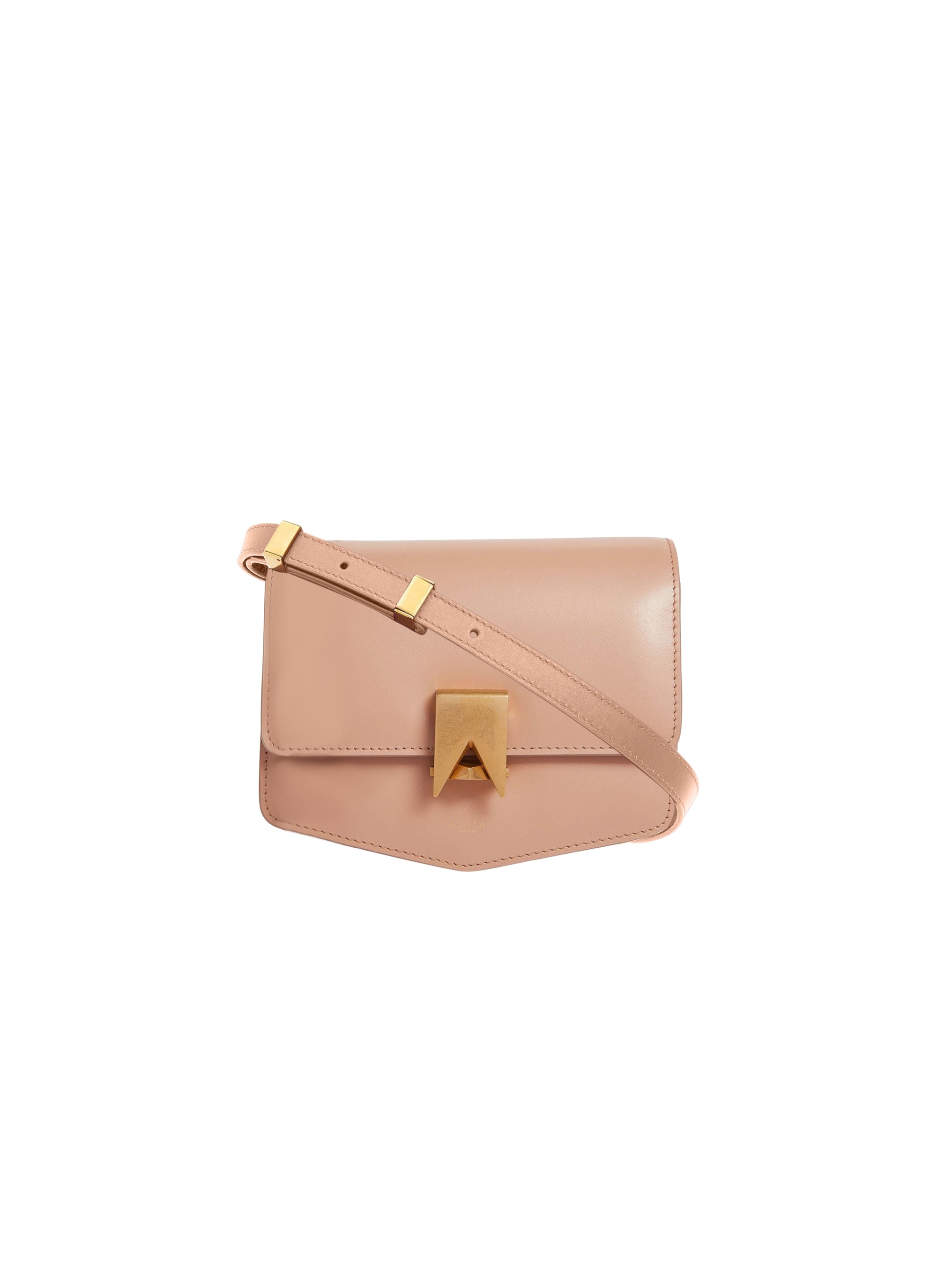 Leather Dad Bag - Antique Pink